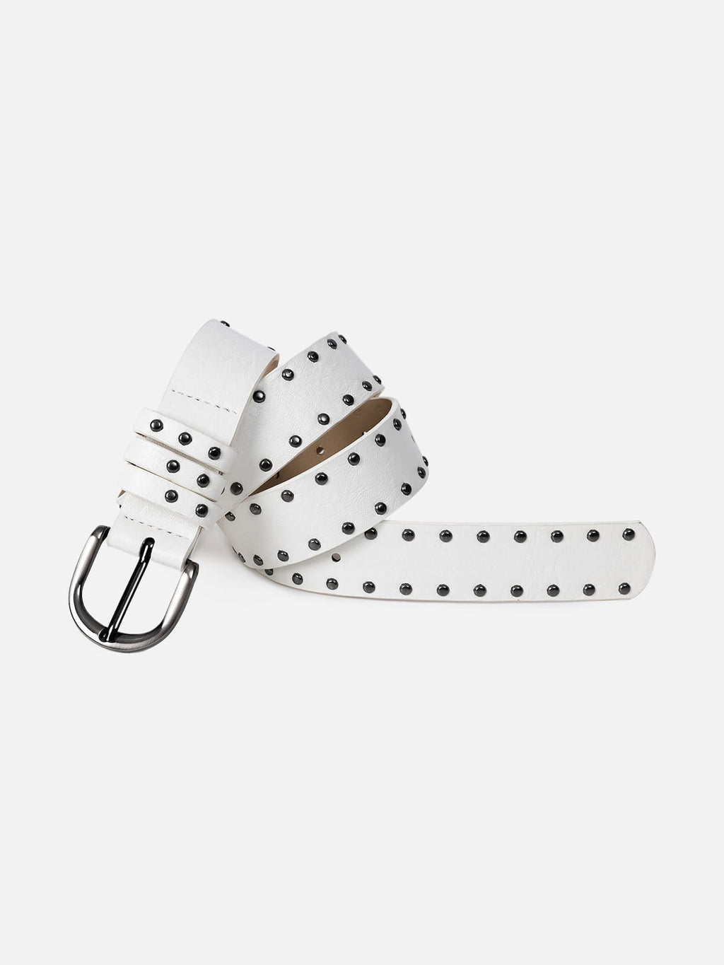 Studded Buckle Belt