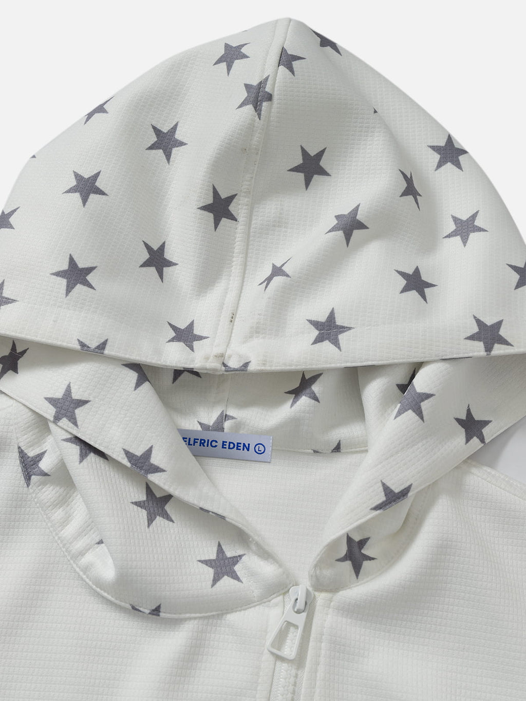 Aelfric Eden Star Patchwork Zip Up Hoodie