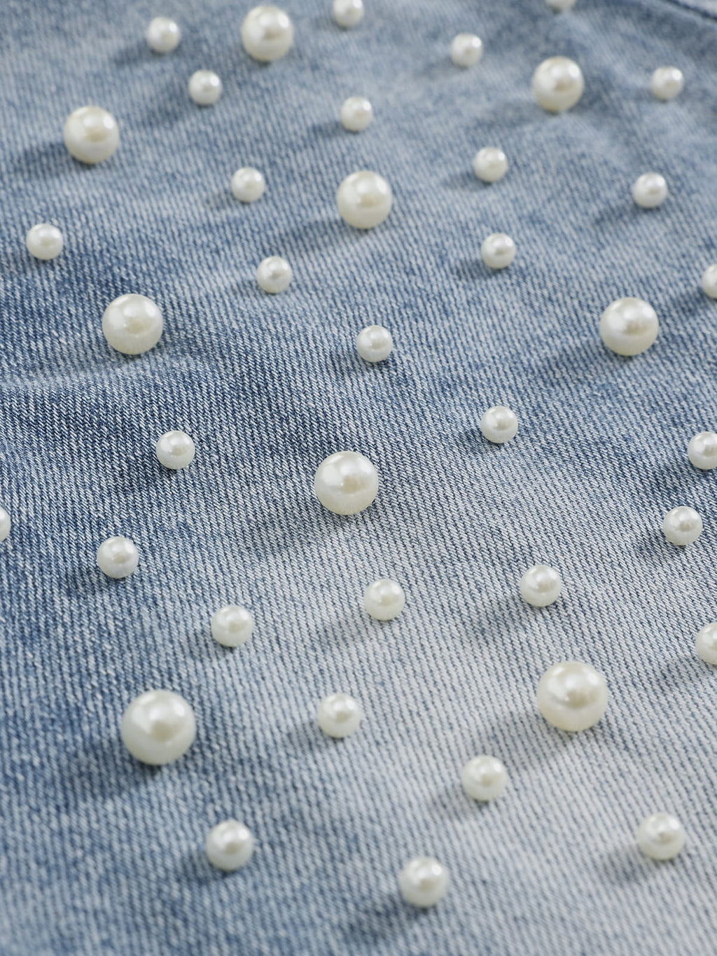 Aelfric Eden Pearl Embellished Baggy Barrel Jeans