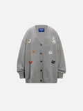 Aelfric Eden Animal Jacquard Cardigan