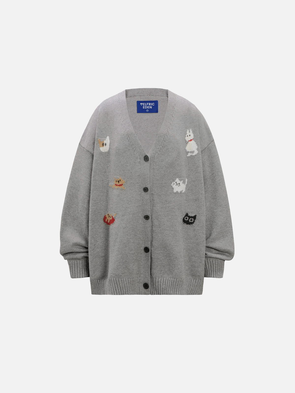Aelfric Eden Animal Jacquard Cardigan