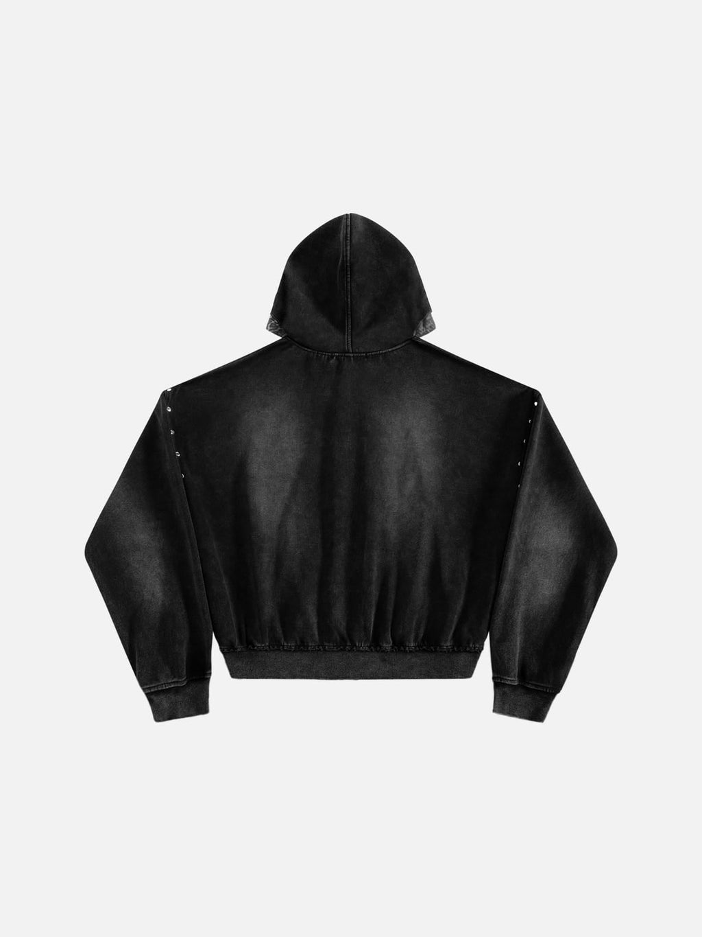 Aelfric Eden Boxy Leopard Hood Zip Up Hoodie