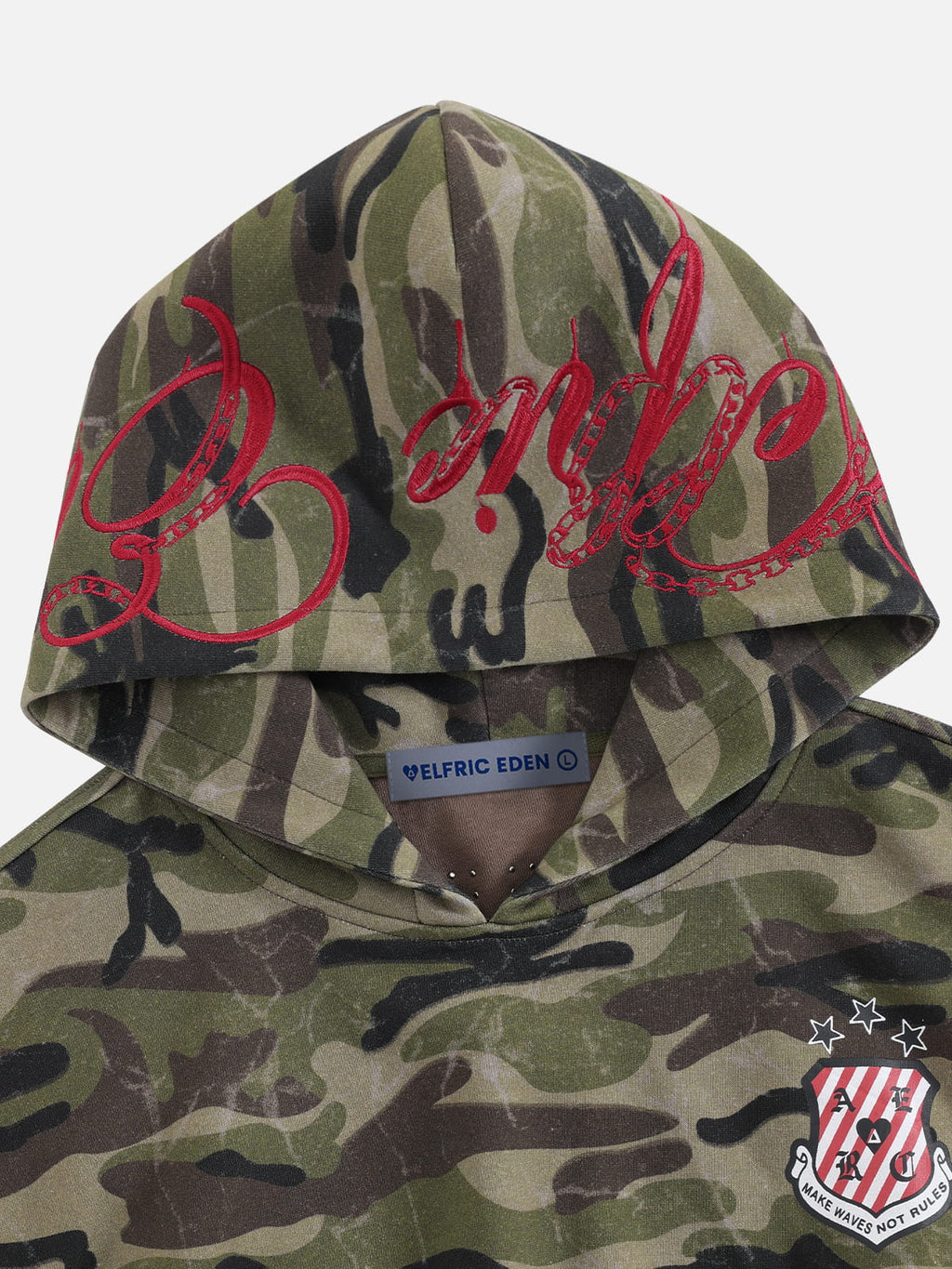 Aelfric Eden Cropped CAMO Hoodie