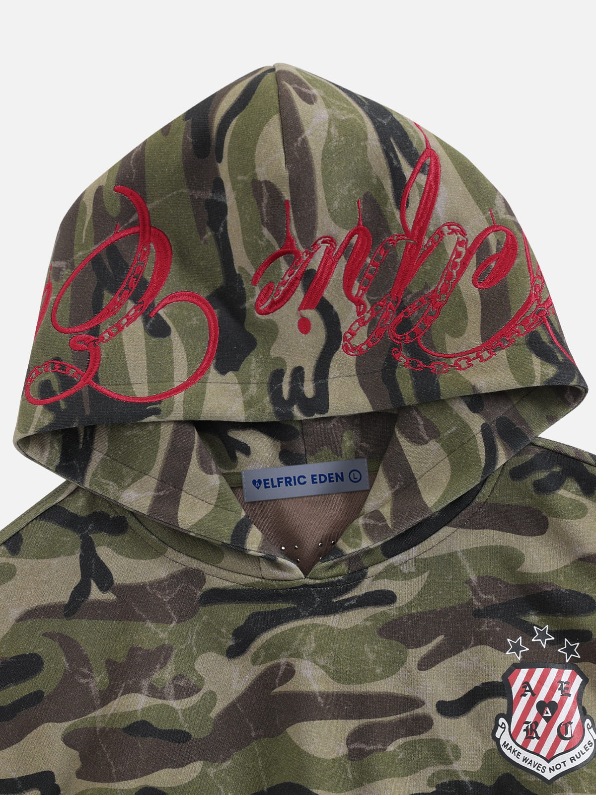 Aelfric Eden Cropped CAMO Hoodie