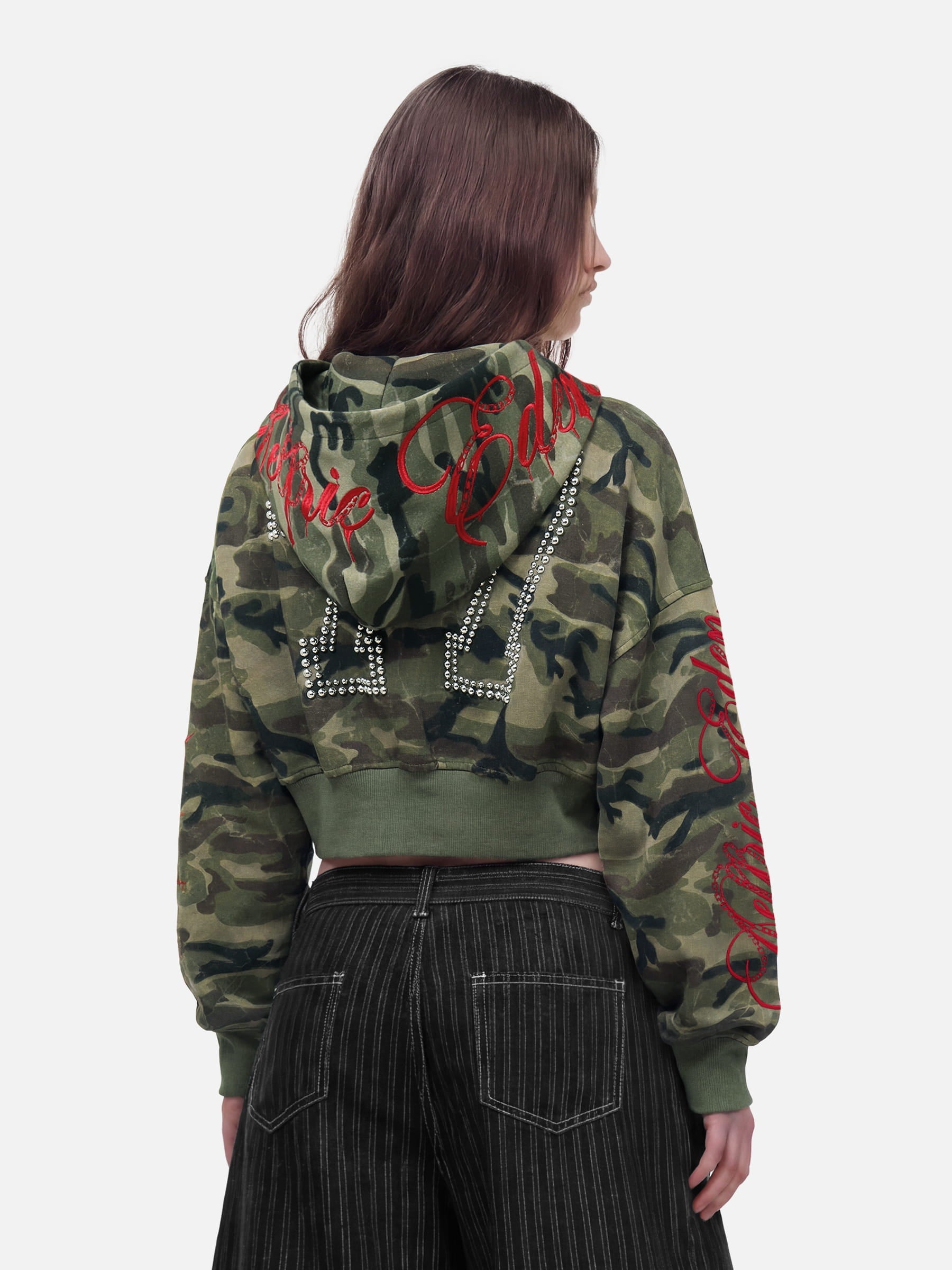 Aelfric Eden Cropped CAMO Hoodie