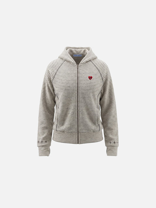 Aelfric Eden Striped Zip Up Hoodie