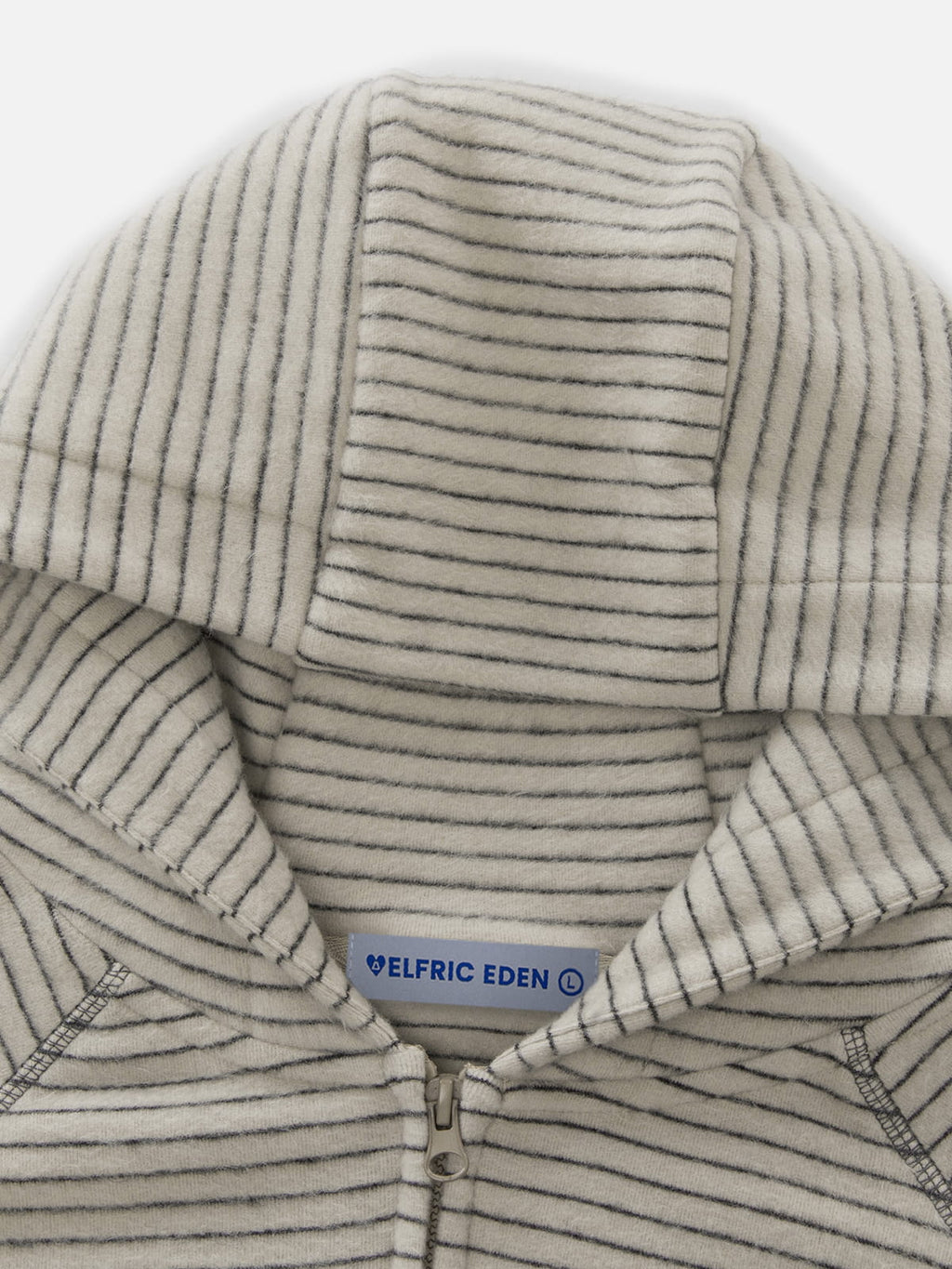 Aelfric Eden Striped Zip Up Hoodie