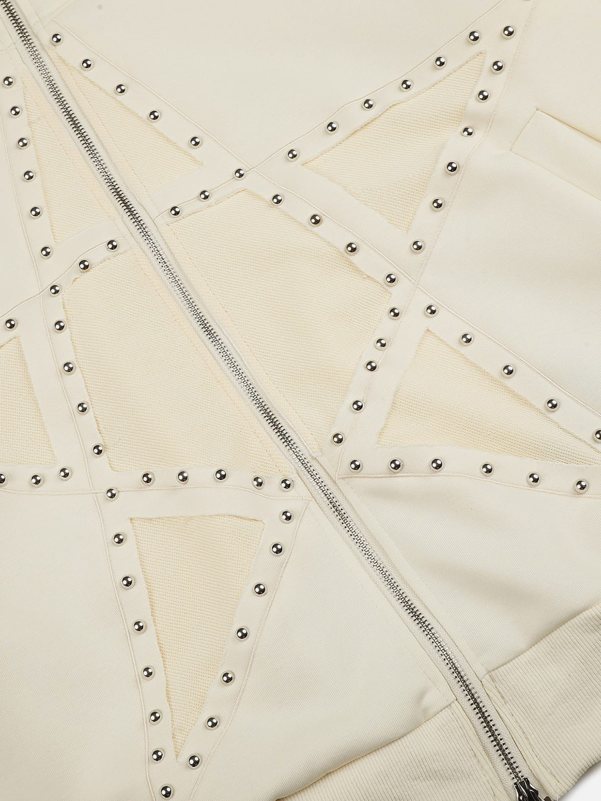 Aelfric Eden Studded Star Zip Up Hoodie