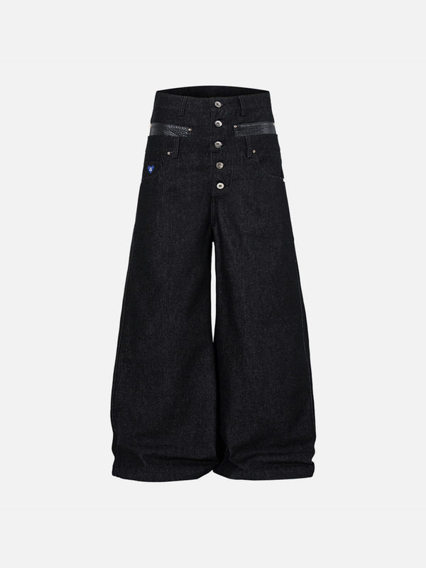 Aelfric Eden Double Waist Baggy Barrel Jeans