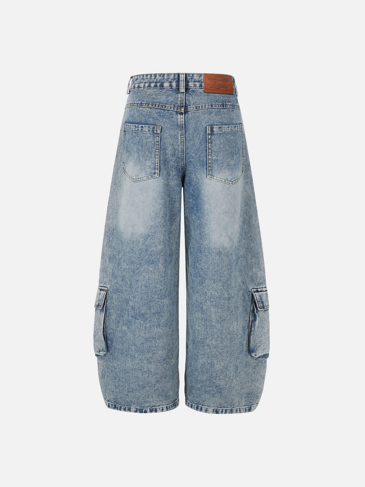 Aelfric Eden Multi Pocket Baggy Barrel Jeans