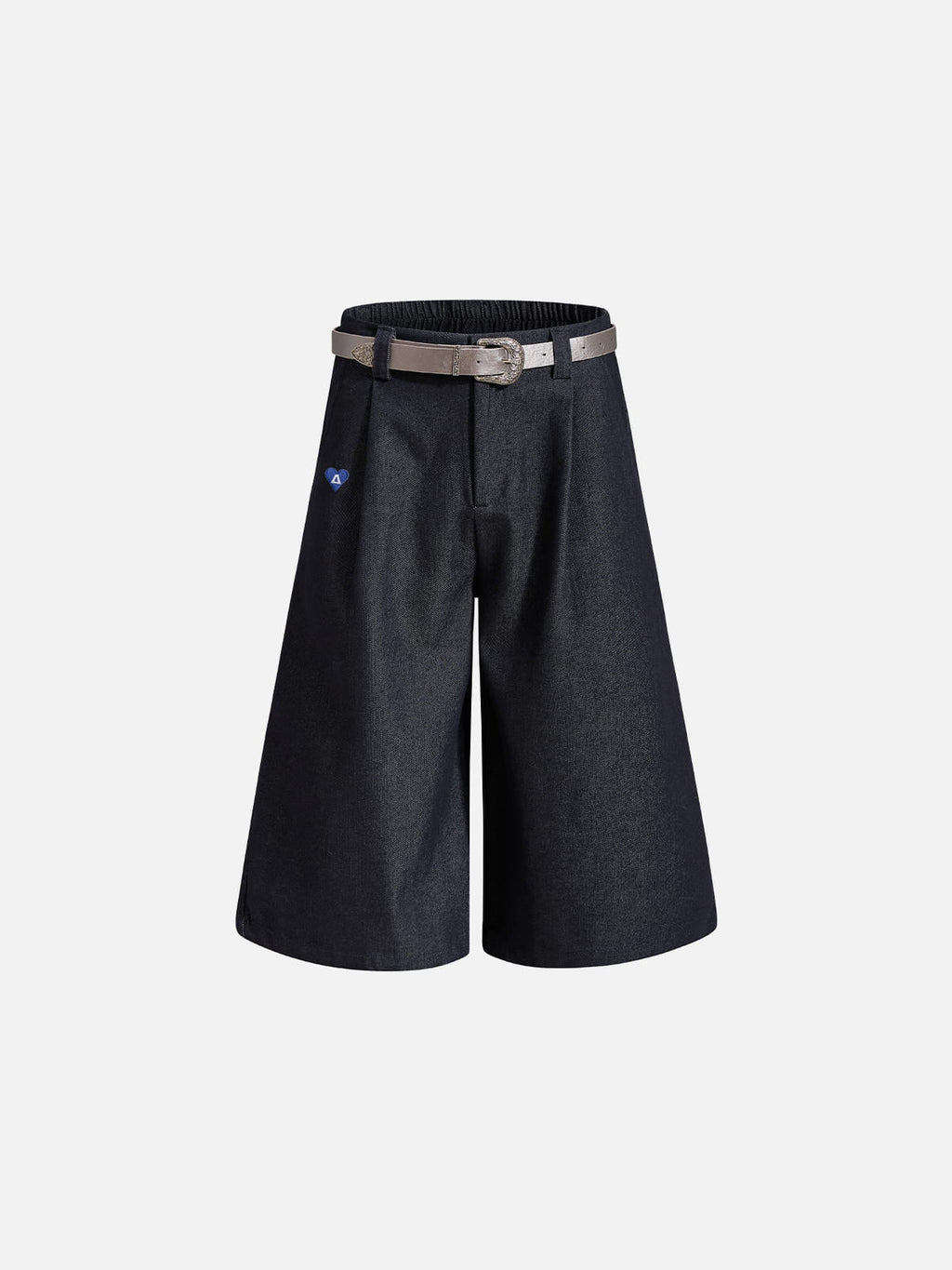 Aelfric Eden Belted Raw Longline Jorts