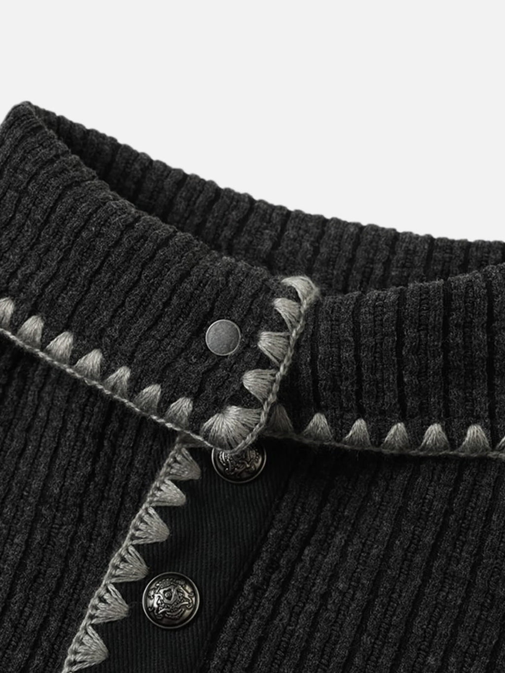 Aelfric Eden Contrast Stitch Polo Sweater