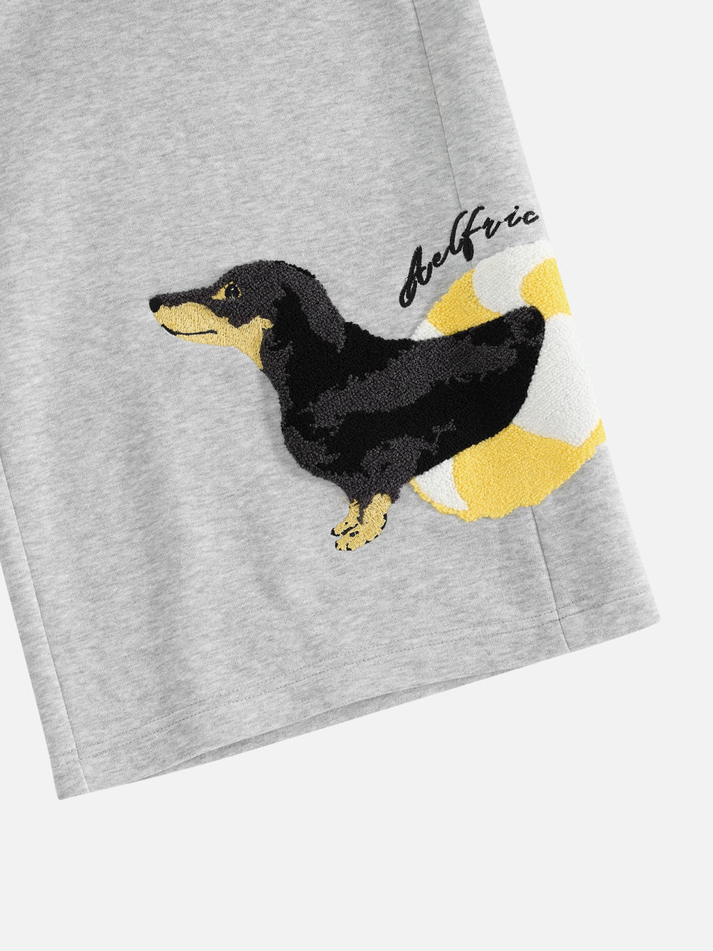 Aelfric Eden Dachshund Embroidery Sweatpants