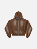 [Pre-Order] Aelfric Eden Boxy Studded Zip Up Hoodie