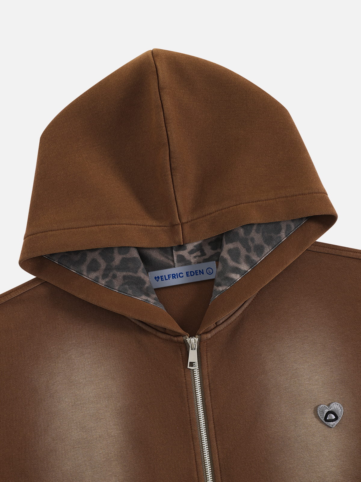[Pre-Order] Aelfric Eden Boxy Studded Zip Up Hoodie