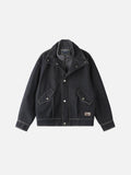 Aelfric Eden Layered Collar Denim Jacket