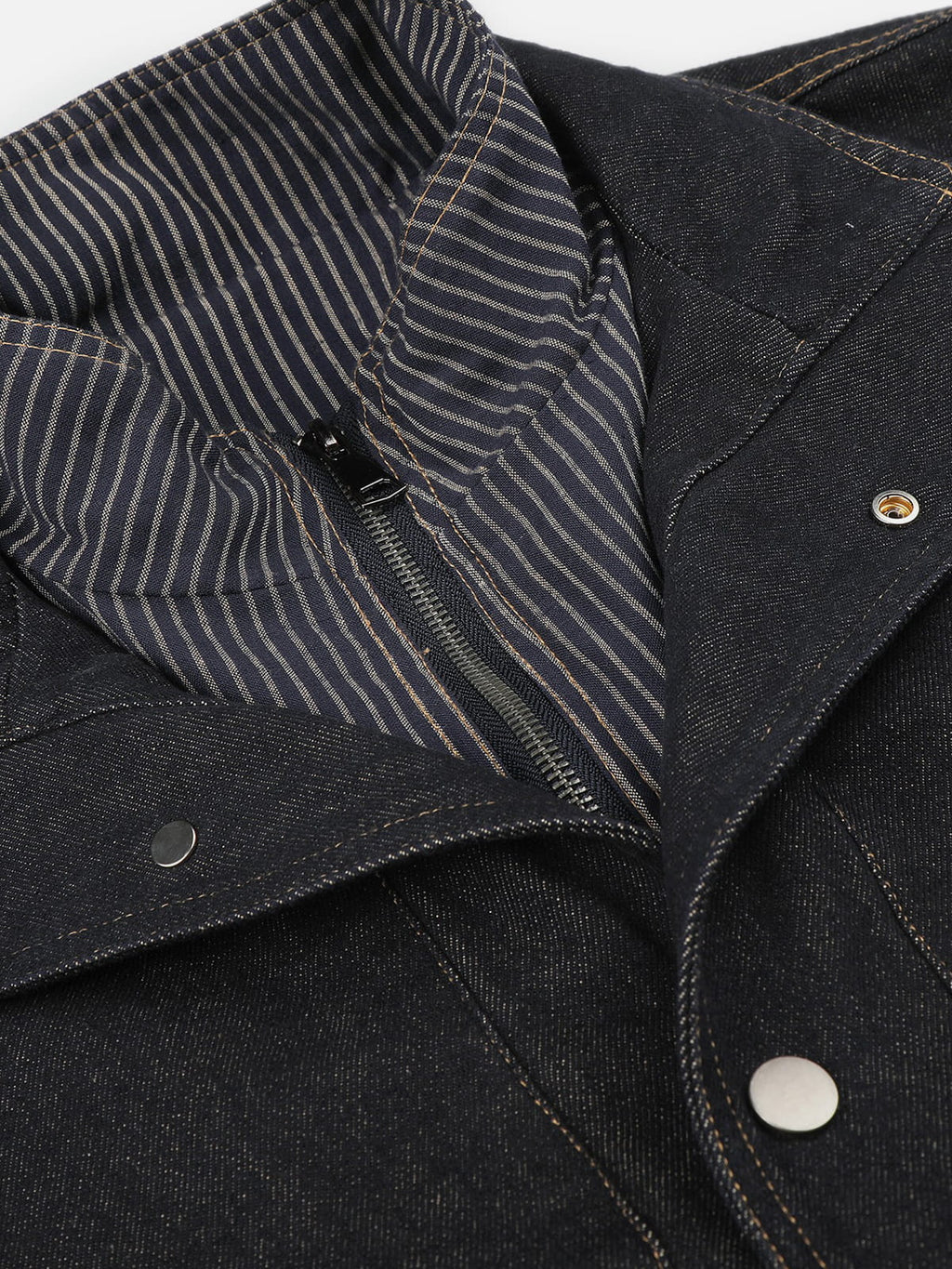 Aelfric Eden Layered Collar Denim Jacket