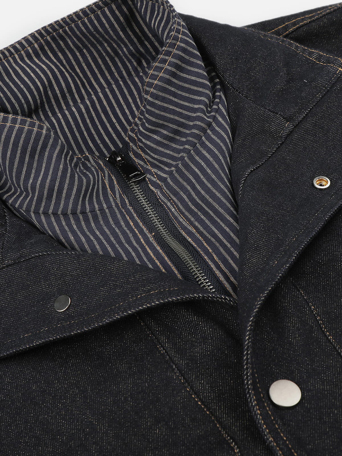 Aelfric Eden Layered Collar Denim Jacket