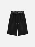 Aelfric Eden Leopard Double Waist Longline Shorts
