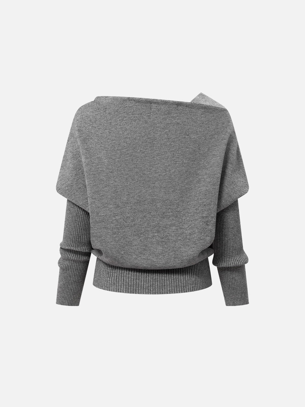Aelfric Eden Off-The-Shoulder Layered Sweater