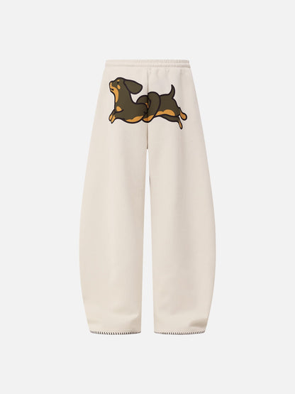 Aelfric Eden Dachshund Baggy Barrel Sweatpants