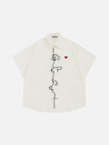 Aelfric Eden Boxy Dachshund Embroidery Short Sleeve Shirt