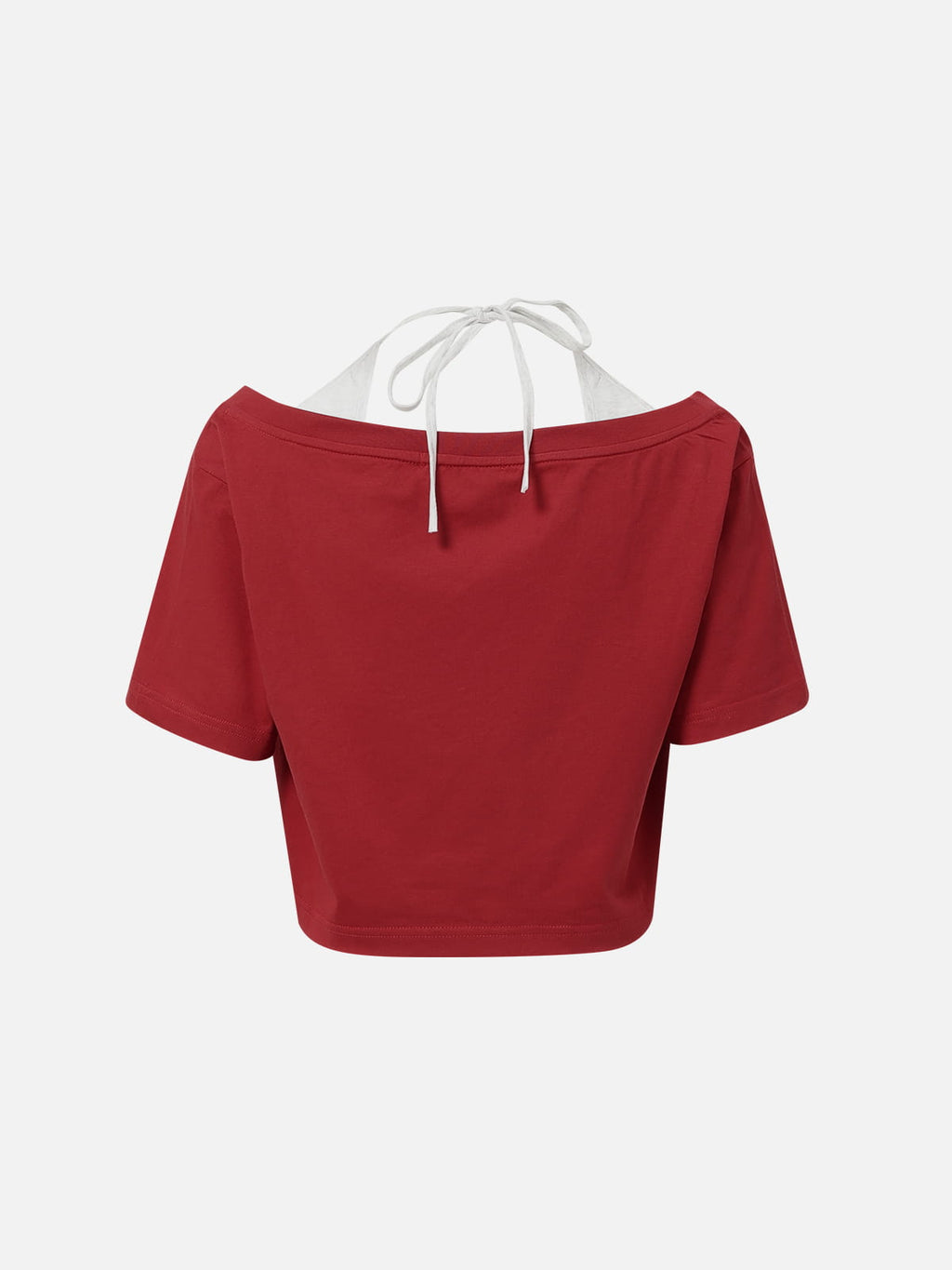 Aelfric Eden Cropped Halter Rhinestone Tee
