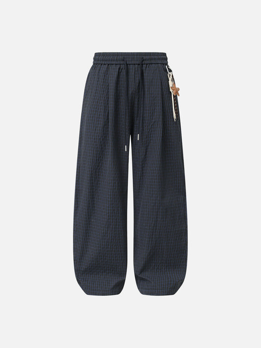 Aelfric Eden Plaid Charm Baggy Sweatpants