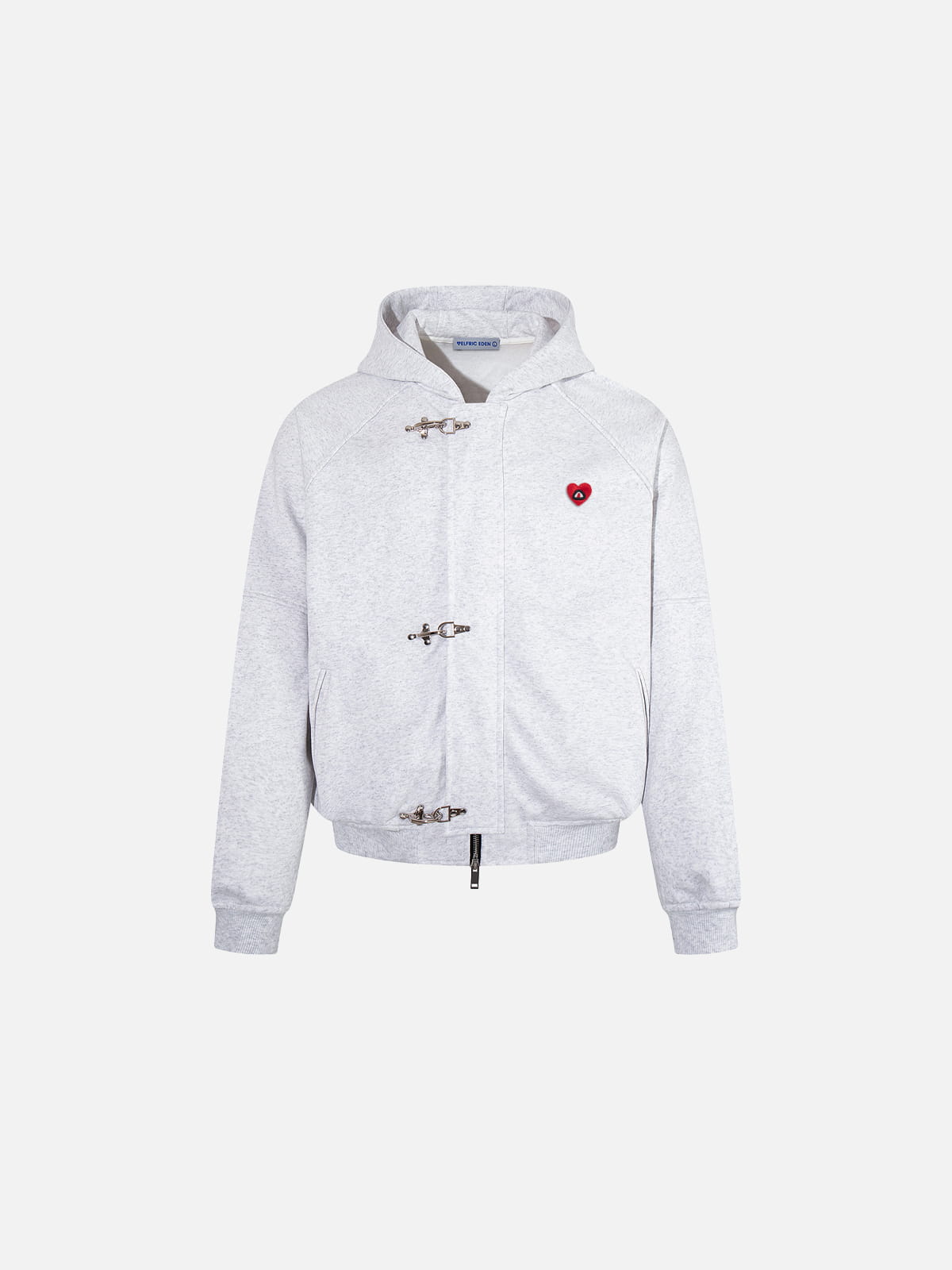 Aelfric Eden Fireman Clasp Zip Up Hoodie