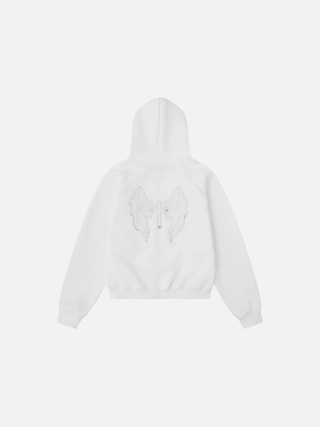 Aelfric Eden Boxy Laced Zip Up Hoodie