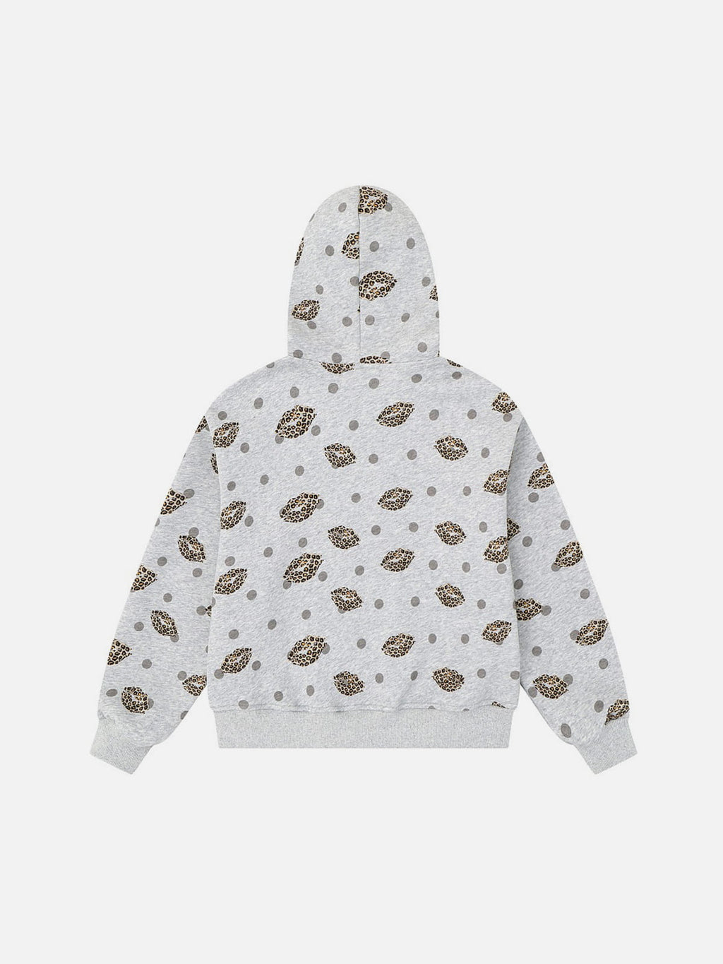 Aelfric Eden Leopard  Zip Up Hoodie