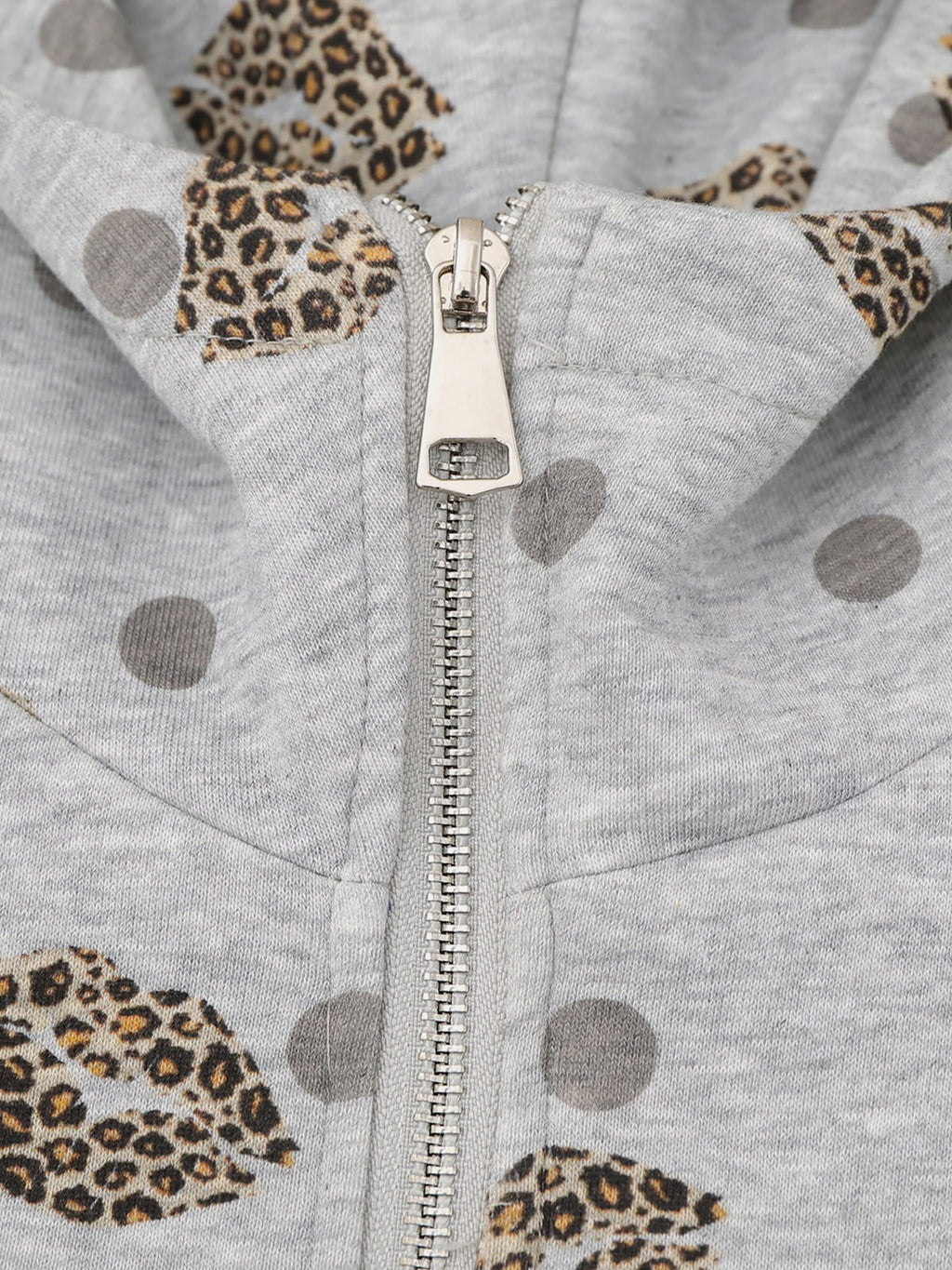 Aelfric Eden Leopard  Zip Up Hoodie
