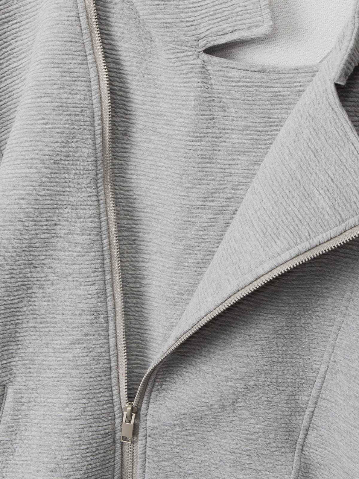 Aelfric Eden Textured Asymmetrical Zip Up Hoodie