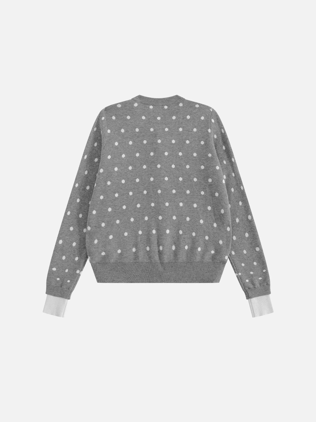 Aelfric Eden Polka Dot Layered Cardigan