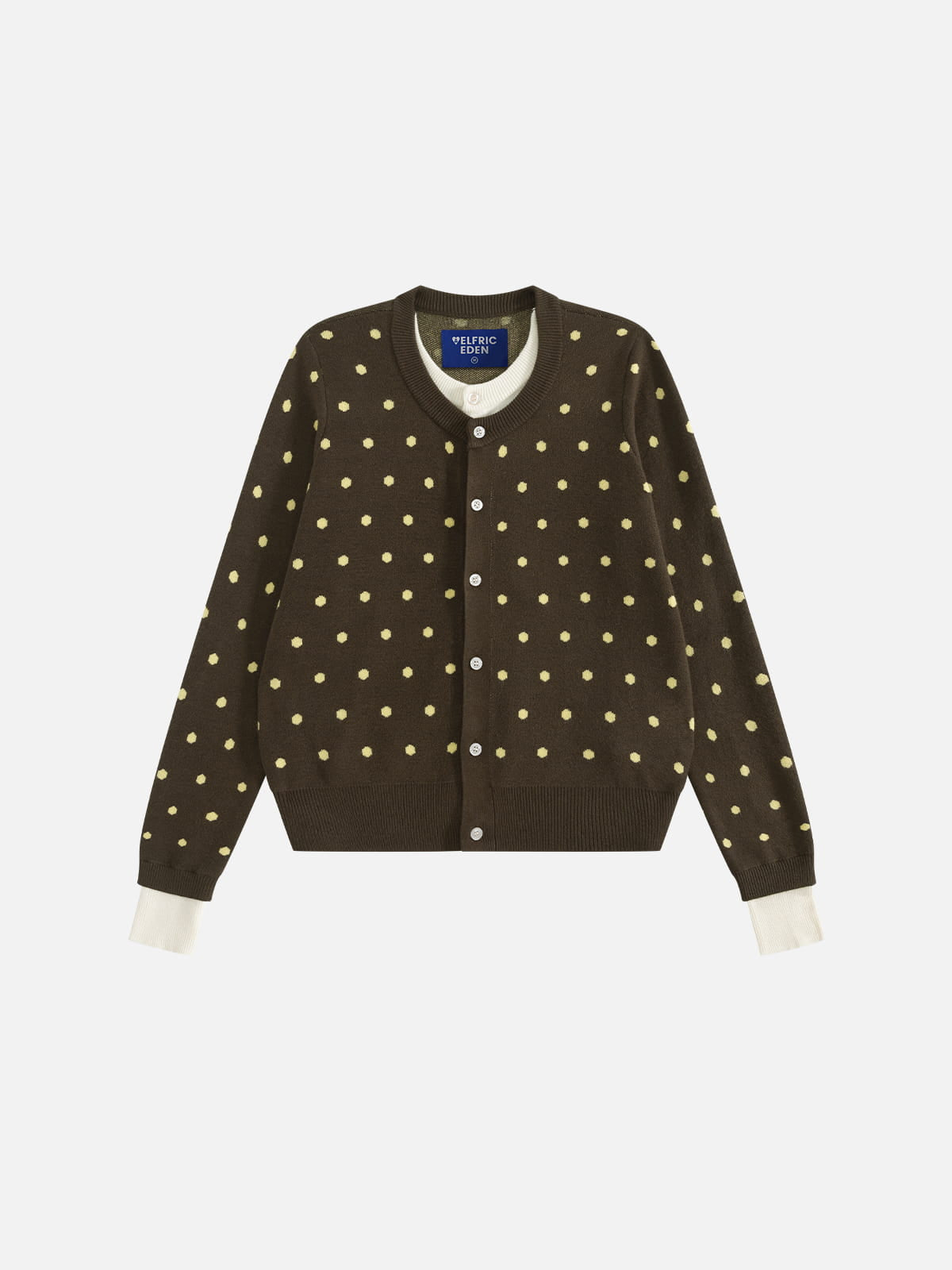 Aelfric Eden Polka Dot Layered Cardigan
