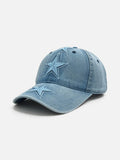 Embroidery Star Washed Cap