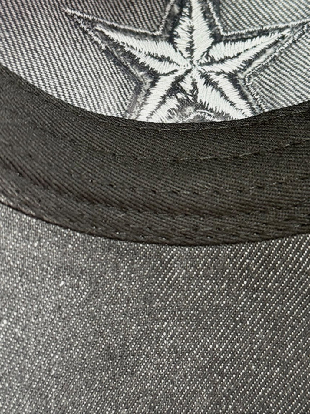 Embroidery Star Washed Cap