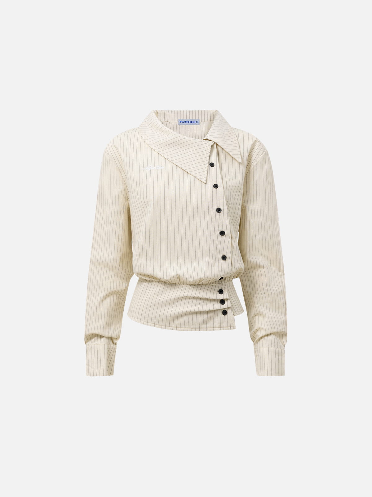 Aelfric Eden Asymmetric Button Long Sleeve Shirt