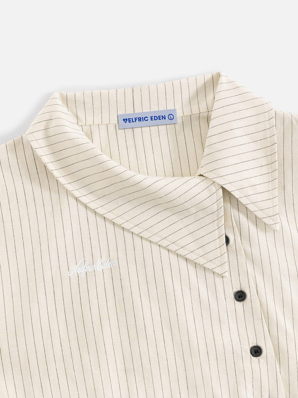 Aelfric Eden Asymmetric Button Long Sleeve Shirt