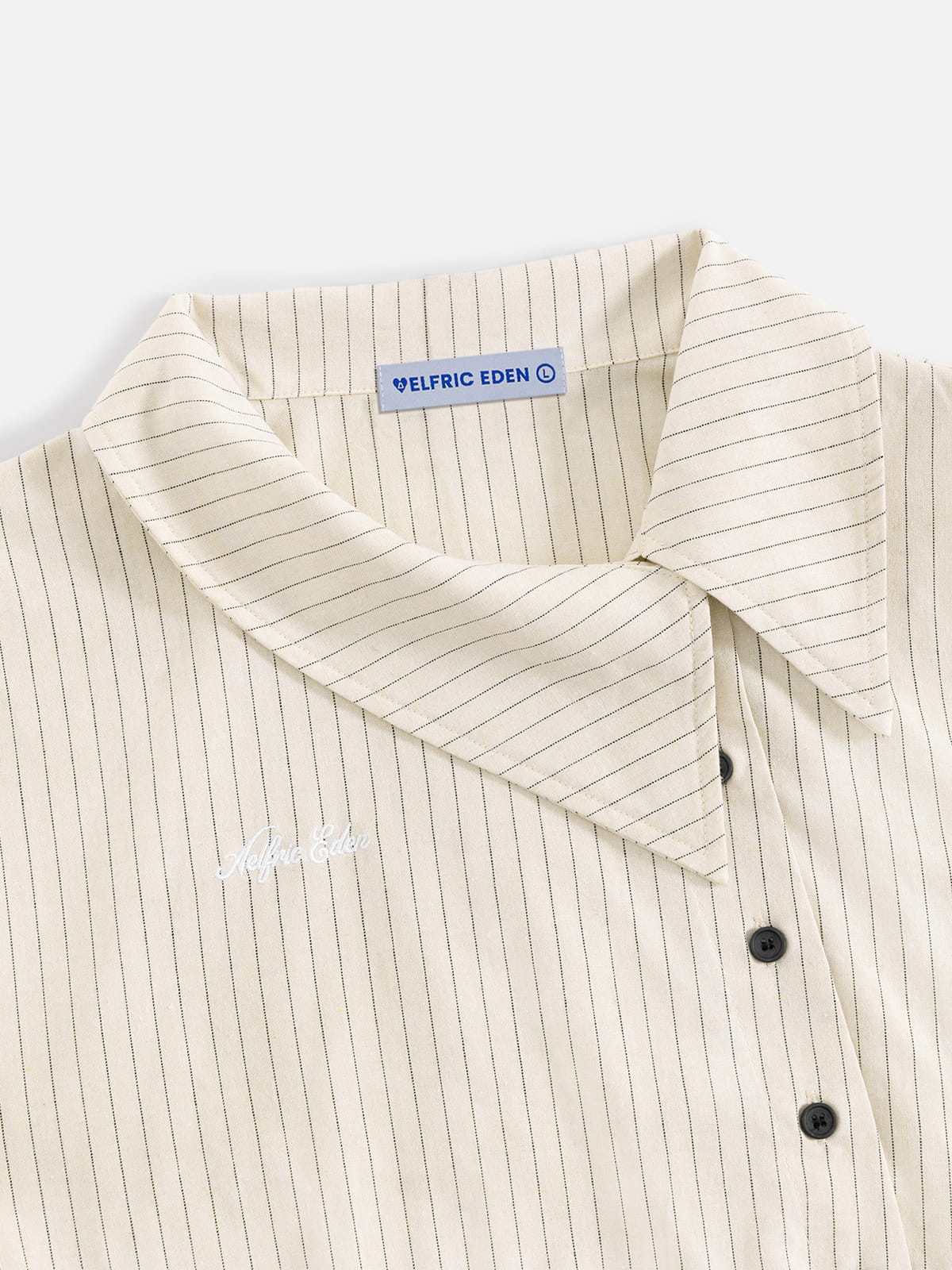 Aelfric Eden Asymmetric Button Long Sleeve Shirt