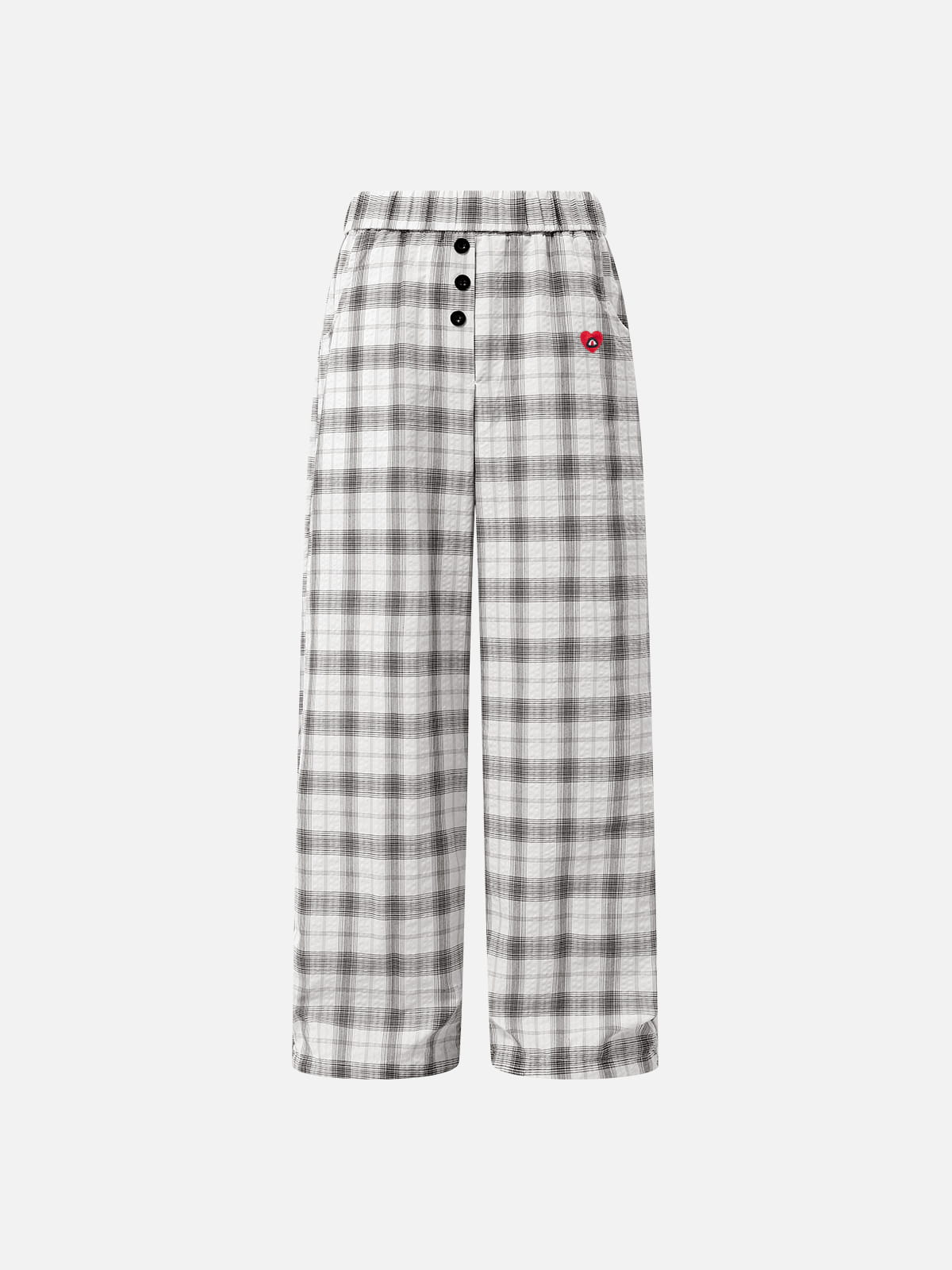 Aelfric Eden Plaid Button Fly Pants