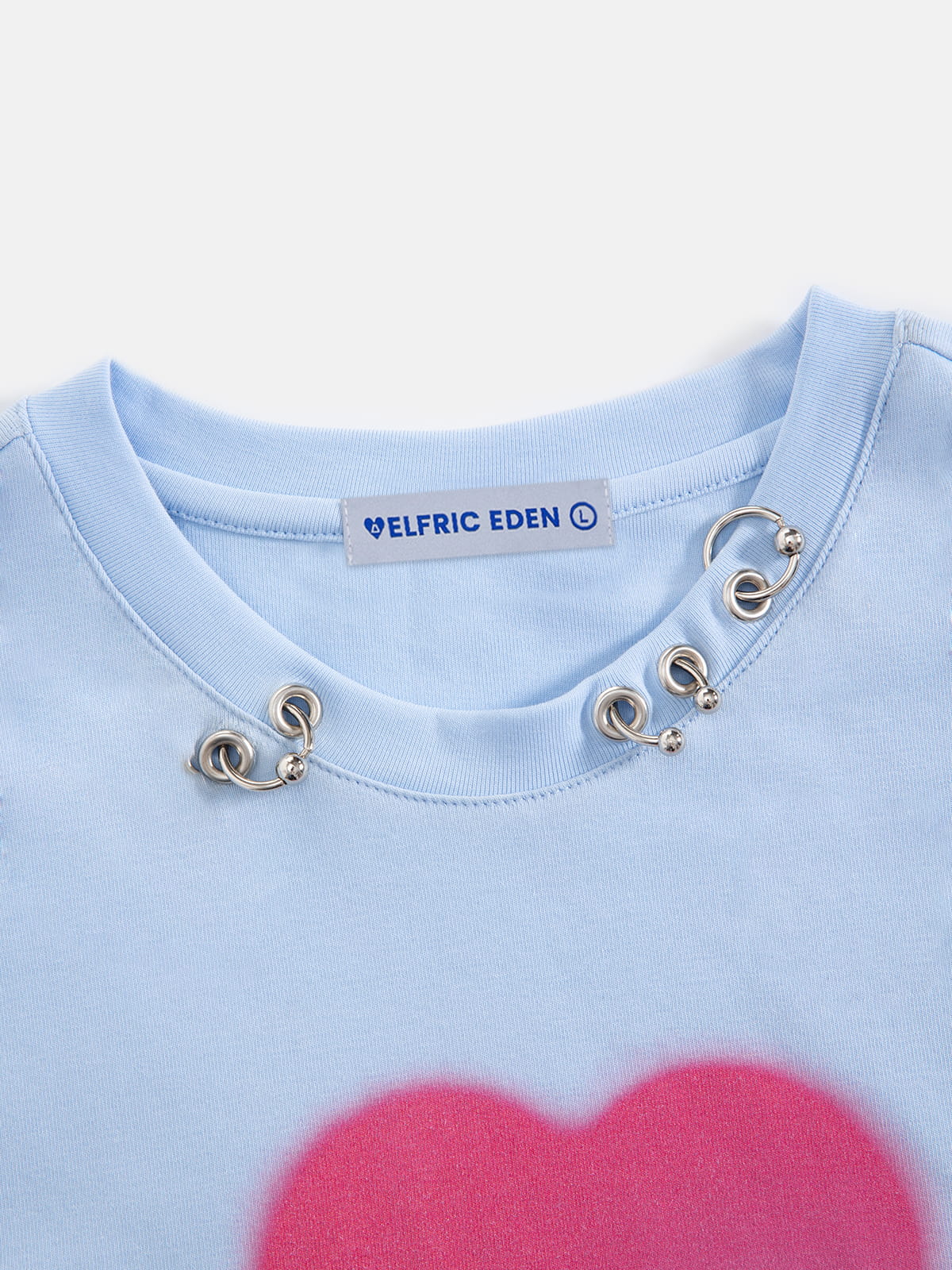 Aelfric Eden Heart Rhinestone Baby Tee