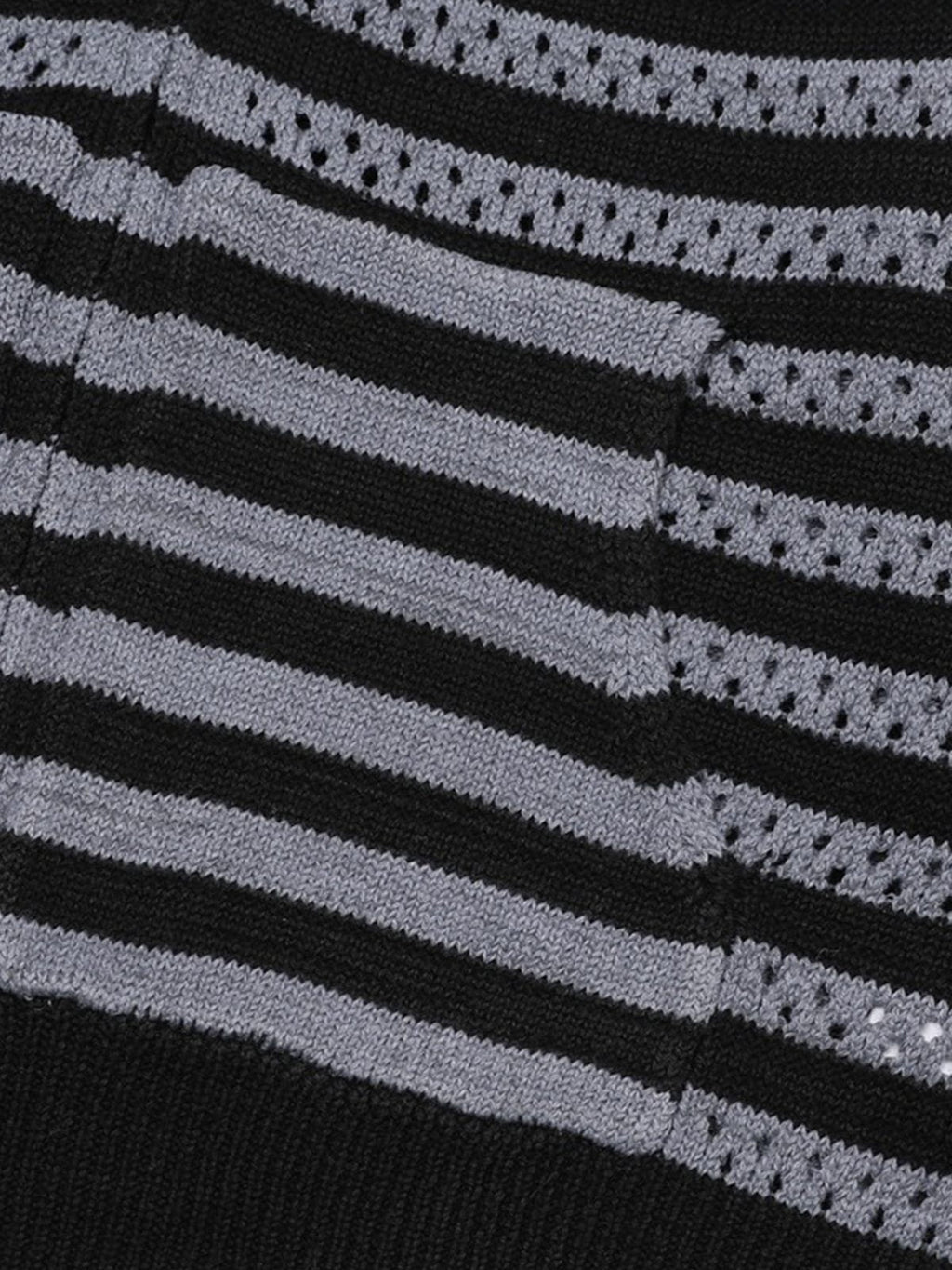 Aelfric Eden Striped Pointelle Knit Cardigan