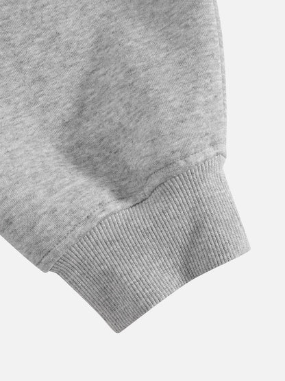 [Pre-Order] Aelfric Eden Boxy Script Graphic Zip Up Hoodie