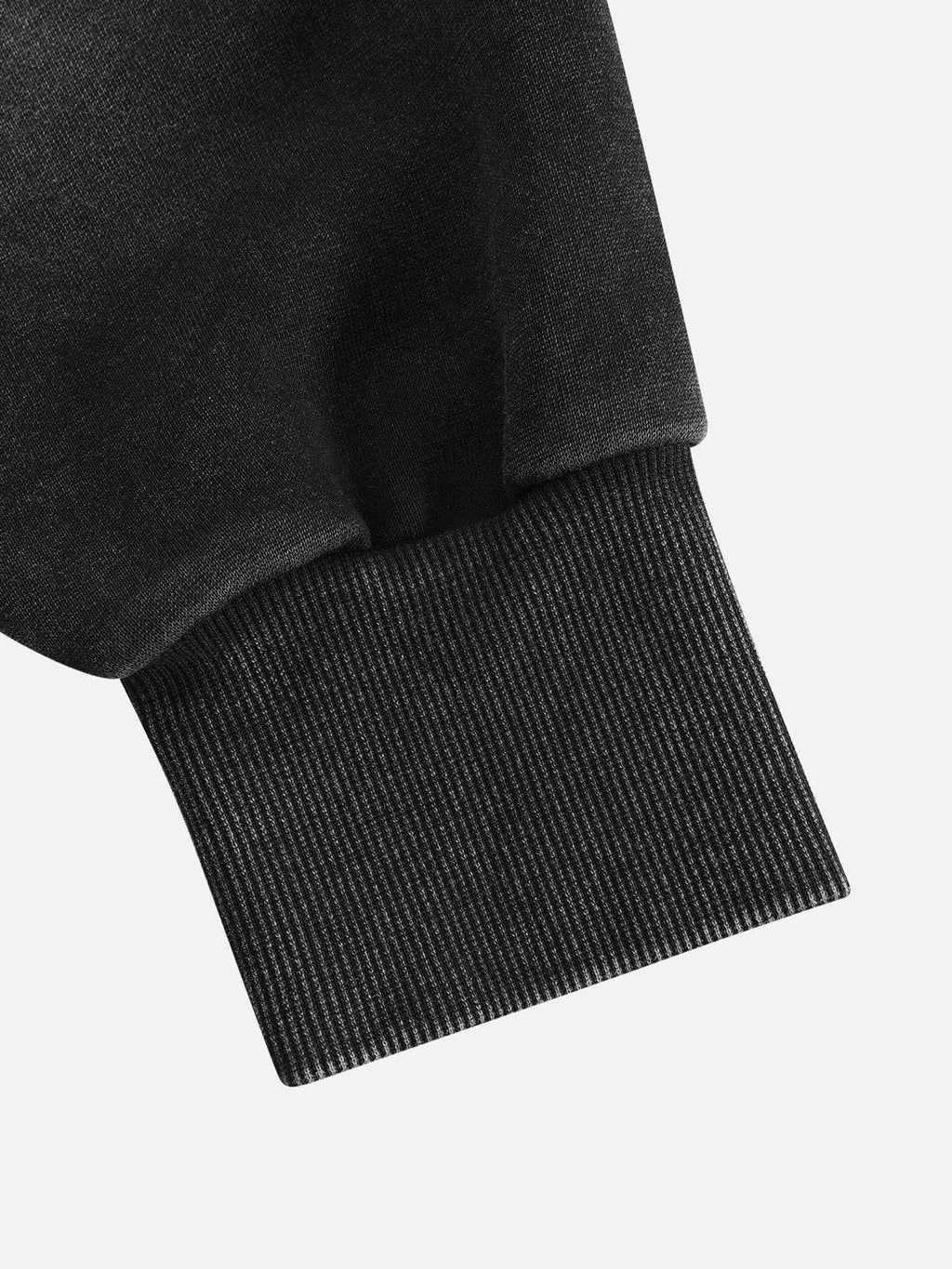 Aelfric Eden Cropped Spray Dyed Zip Up Hoodie