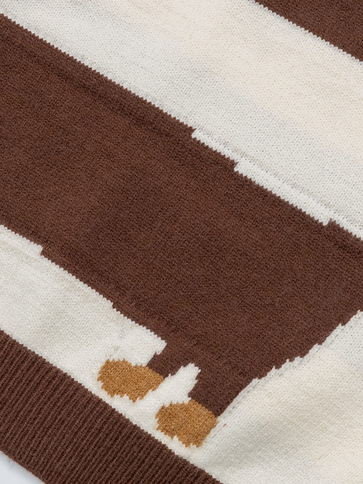 Aelfric Eden Striped Dachshund Sweater