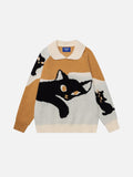 Aelfric Eden Cat Graphic Sweater