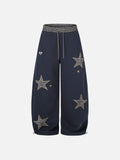 [Pre-Order] Aelfric Eden Leopard Star Baggy Barrel Sweatpants