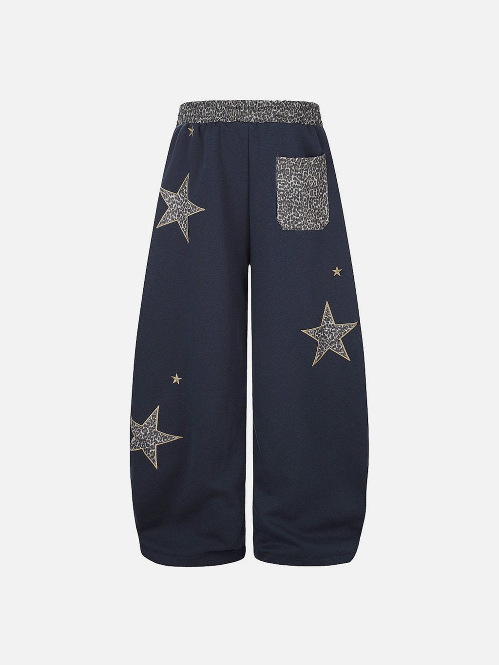 [Pre-Order] Aelfric Eden Leopard Star Baggy Barrel Sweatpants