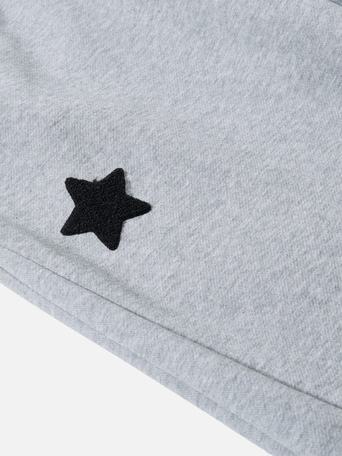 Aelfric Eden Star Embroidery Baggy Sweatpants
